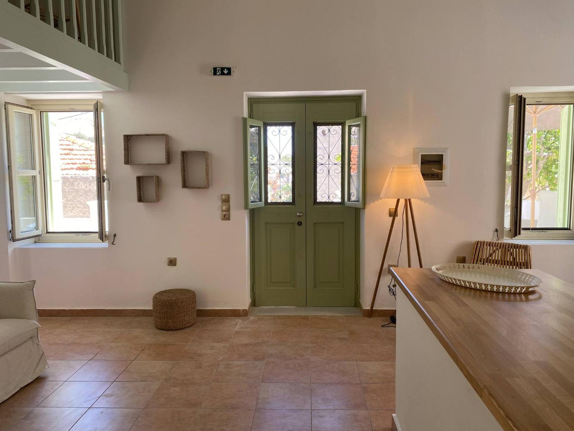 Villa Theoni Chalki Town Exterior foto